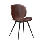 CLOUD Stuhl Dunkelbraun 2er-Set