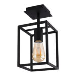 Deckenleuchte CRATE Schwarz zeitloses Design