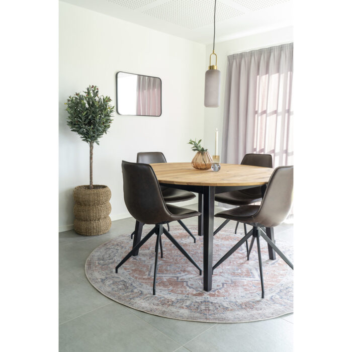 Marseille Esstisch Ø140x75 cm Natur – Bild 2